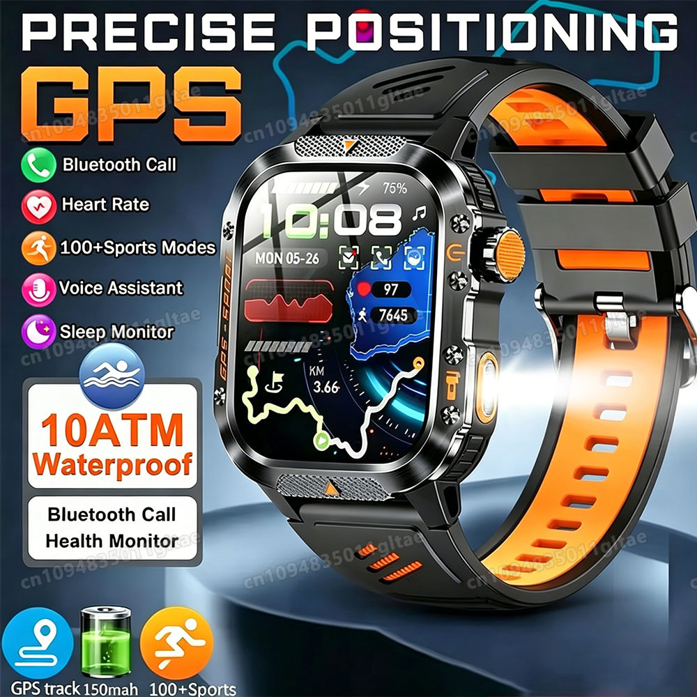 Phase Esports & Gaming Festival - สมาร์ทวอทช์เดินป่าระดับโลกปี 2026 หน้าจอ 2.01 นิ้ว แบตเตอรี่