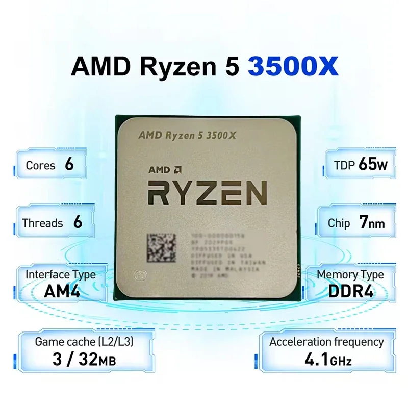 AMD Ryzen 5 3500X 3.6GHz 6 คอร - Esports Gaming Pc Build บทวิจารณ์และราคา