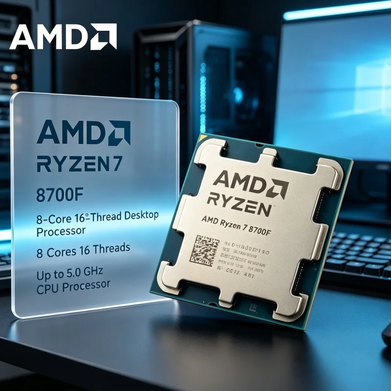 AMD Ryzen 7 8700F AM5 ซีพียูสำ - Esports Gaming Pc Build บทวิจารณ์และราคา